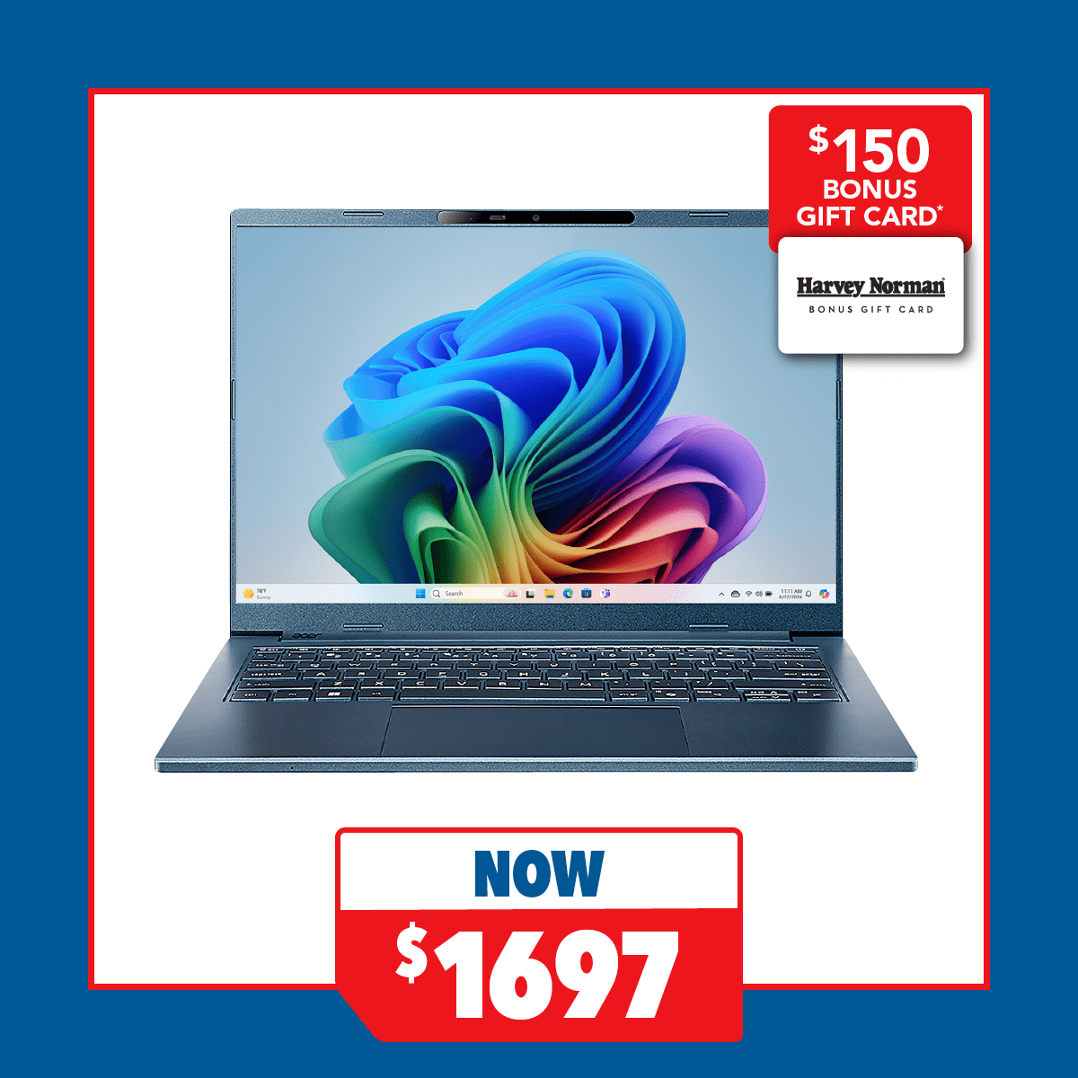 Acer Aspire AI 14" Laptop - Snapdragon X