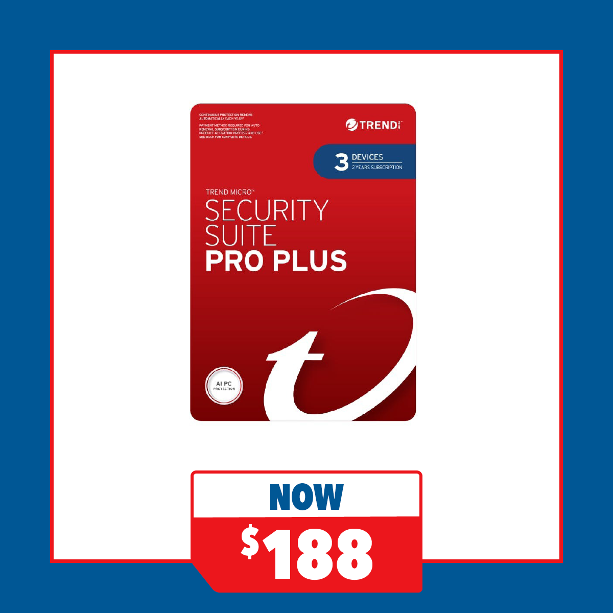 Trend Micro Security Suite Pro Plus - 3 Device 24 Months