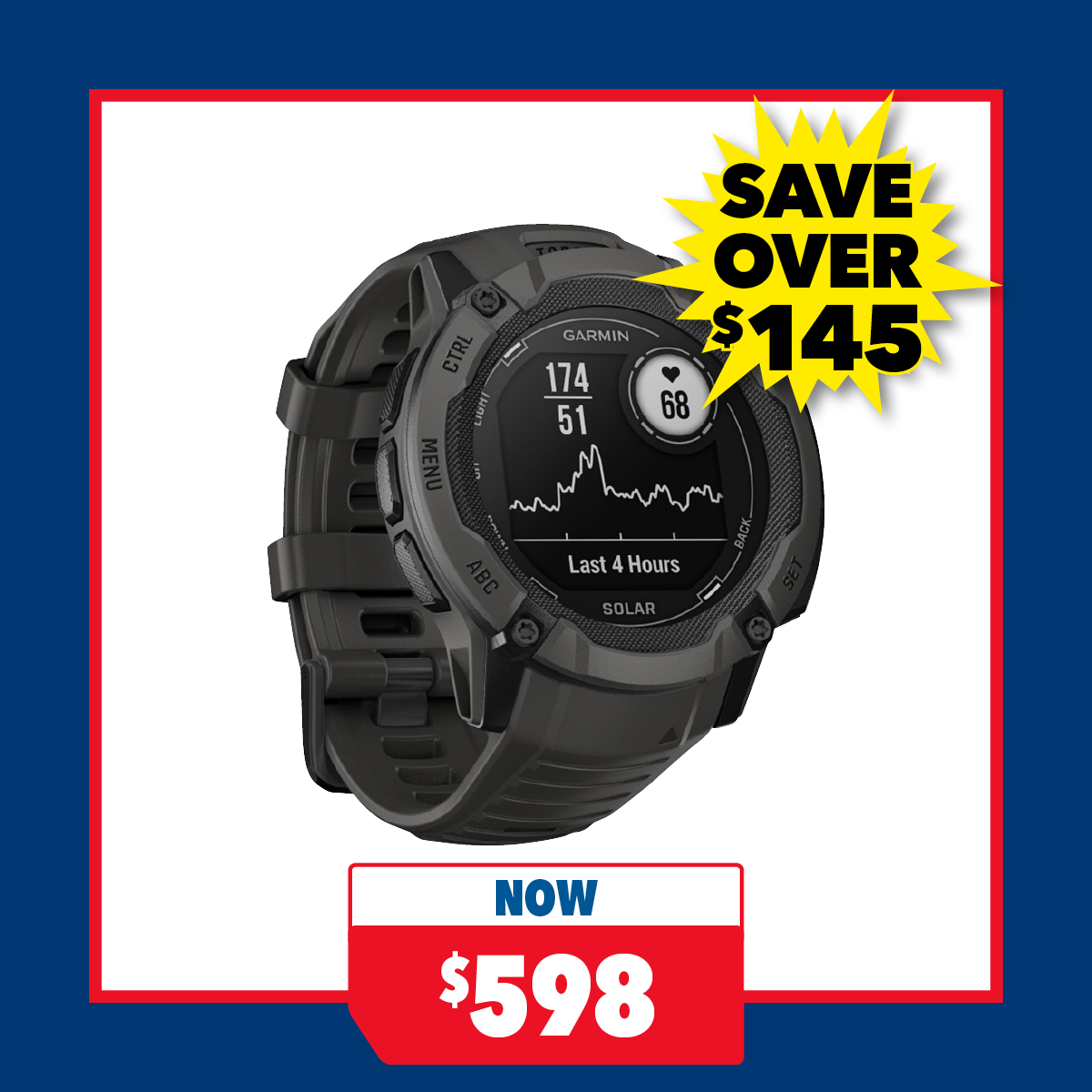 Garmin Instinct 2x Solar Smartwatch