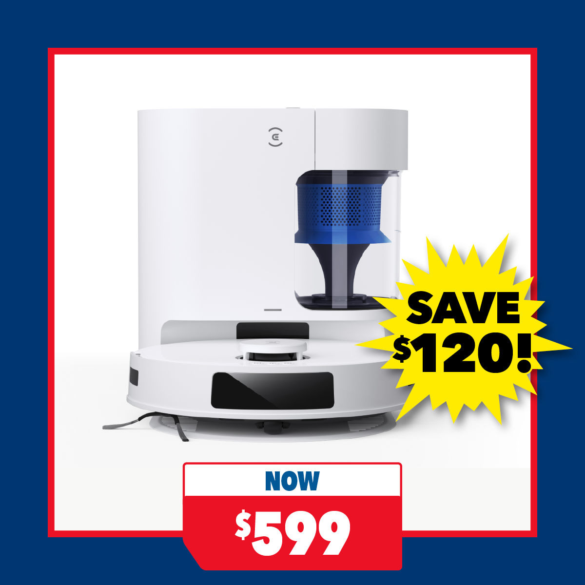 Ecovacs Deebot N20 Pro Plus Robotic Vacuum & Mop