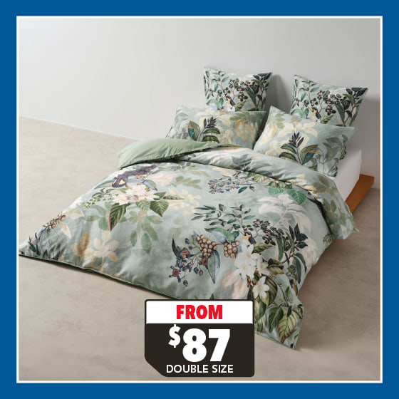 Blair Jade Duvet Cover Set by Linen House