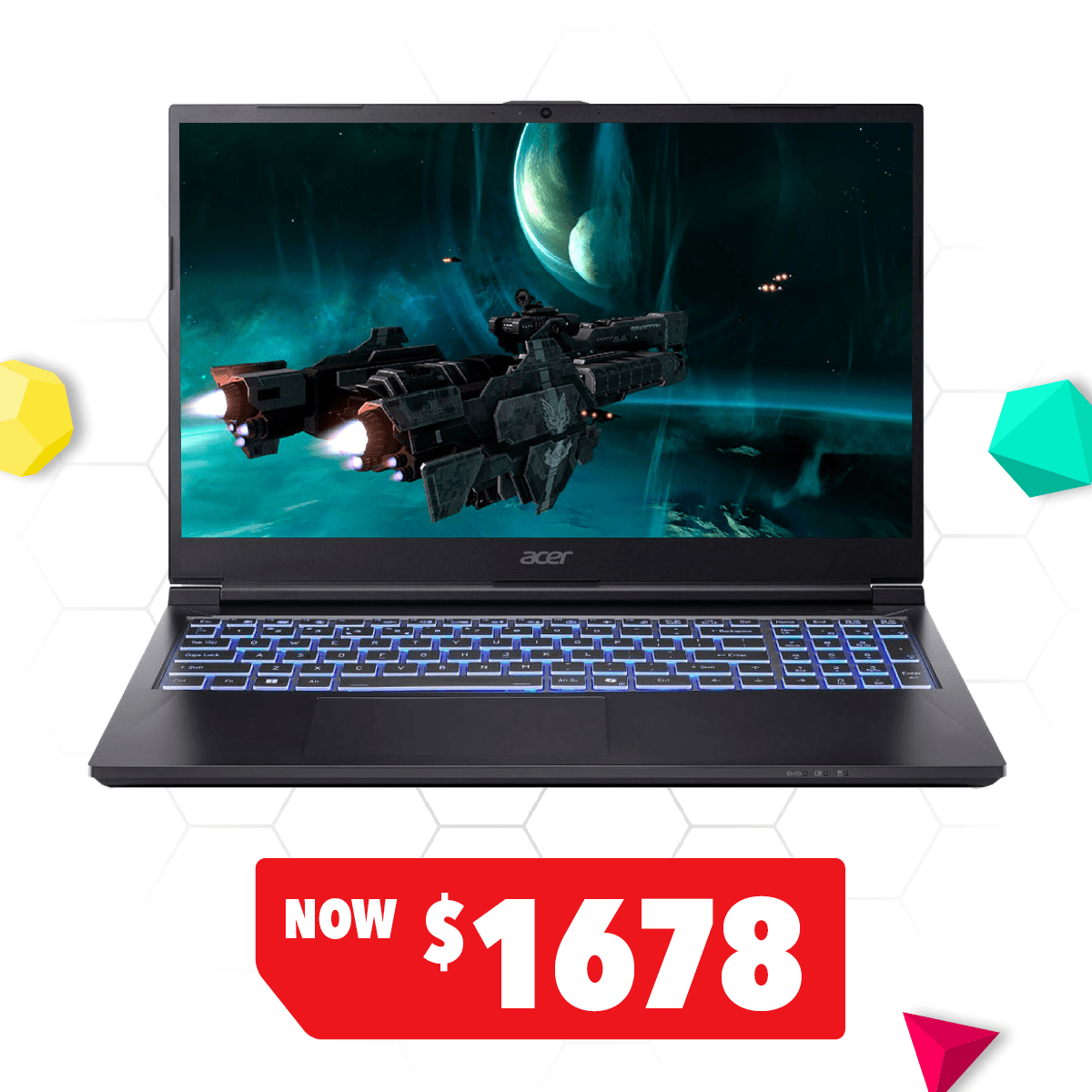 Acer Aspire 7 15.6" Gaming Laptop - Intel Core i7