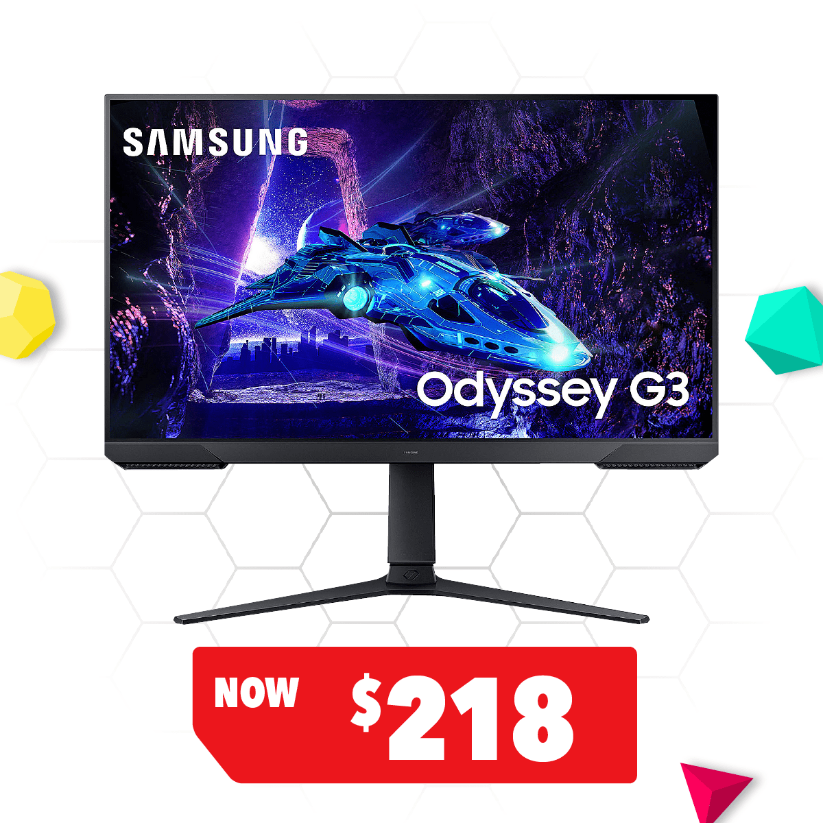 Samsung 24" Odyssey G3 FHD Gaming Monitor