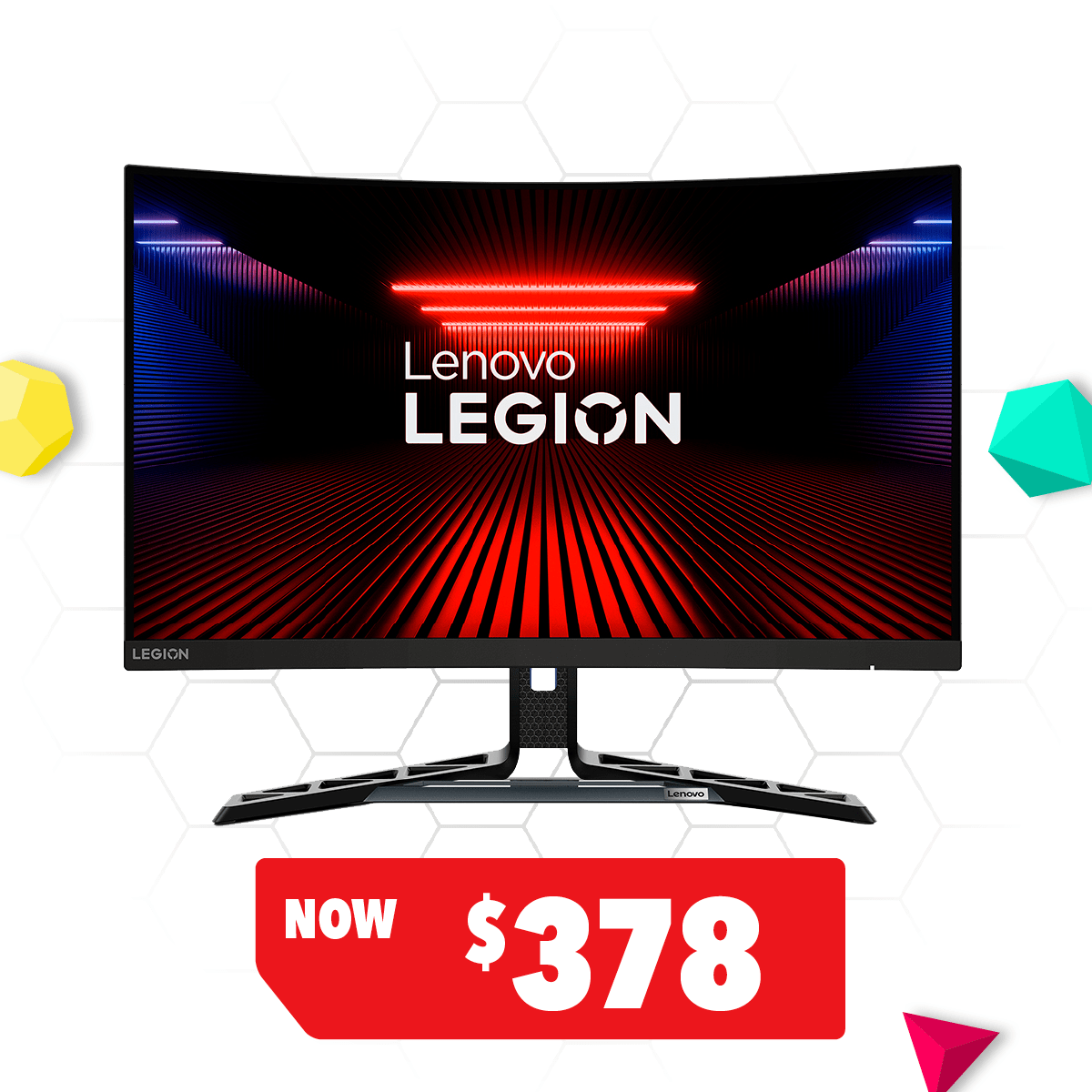 Lenovo Legion 27" Curved FHD Gaming Monitor
