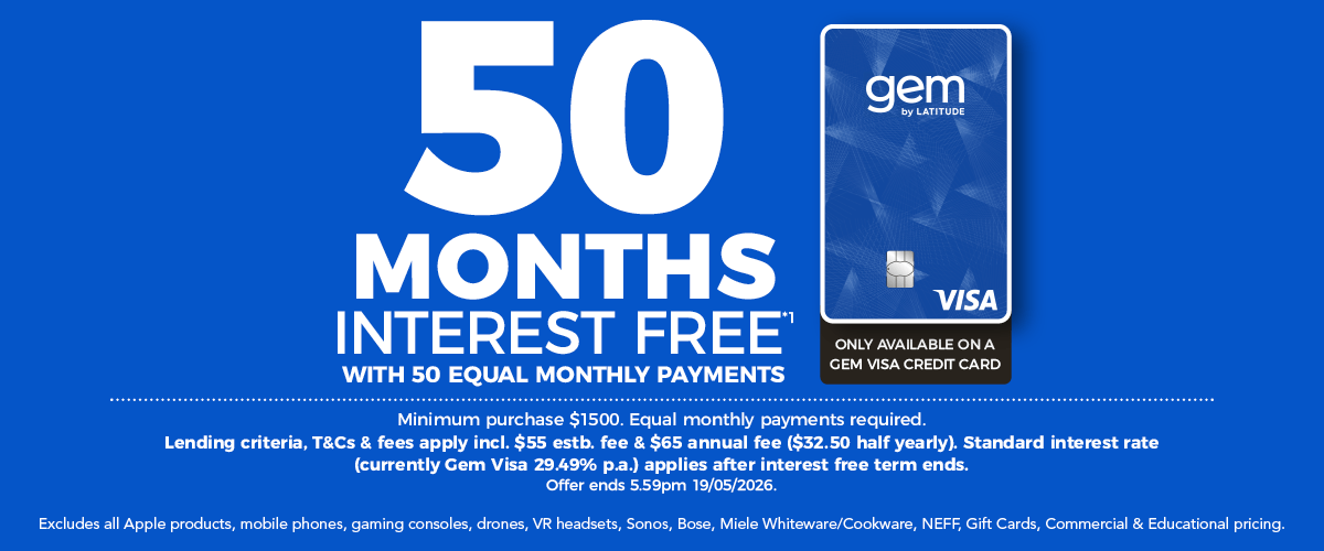 50 Months Interest Free*1