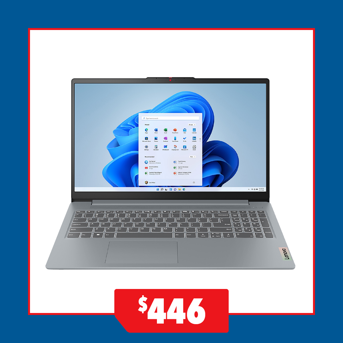 Lenovo IdeaPad Slim 3i 15.6" Laptop - Intel N100