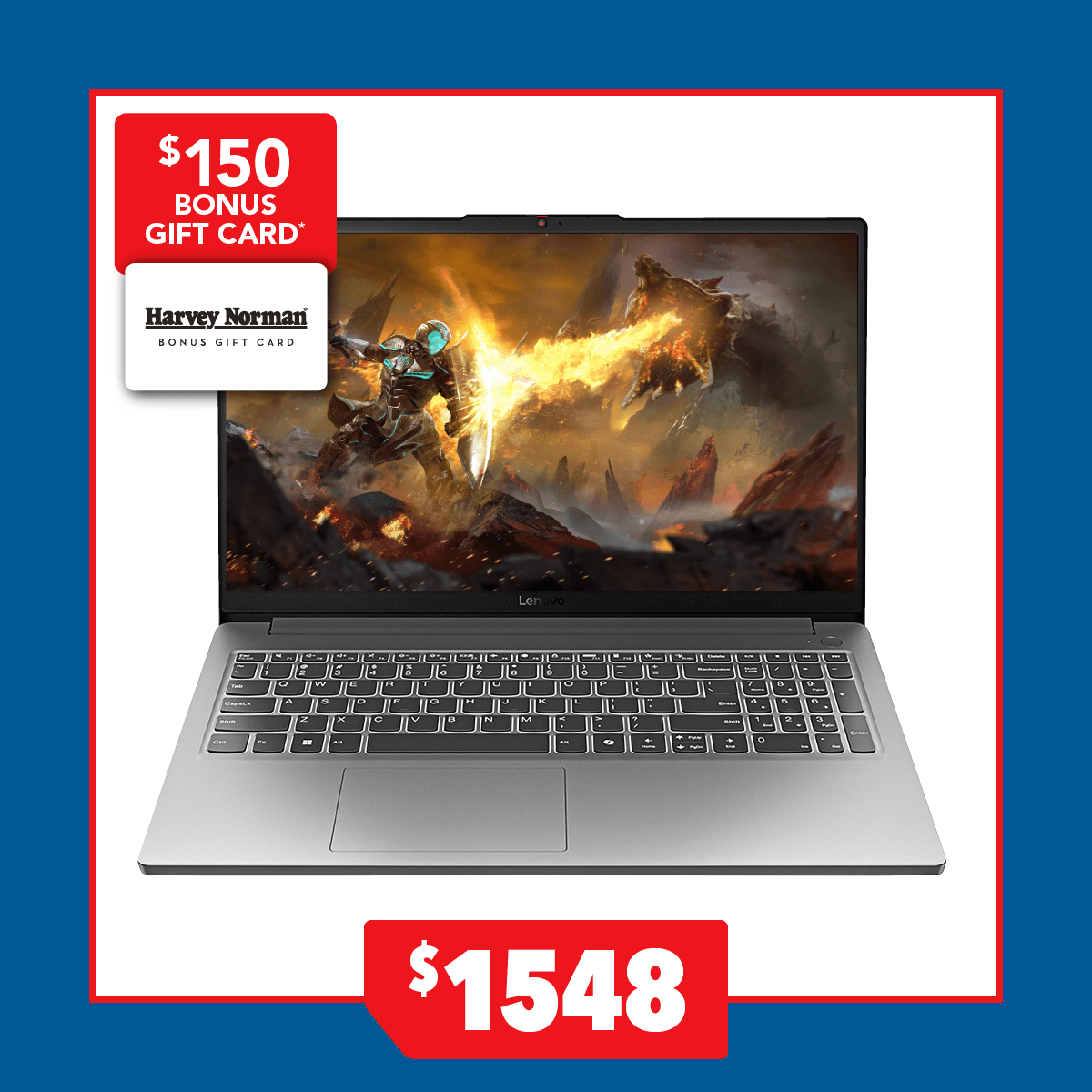Lenovo LOQ Essential 15.6" Gaming Laptop - Intel Core i5