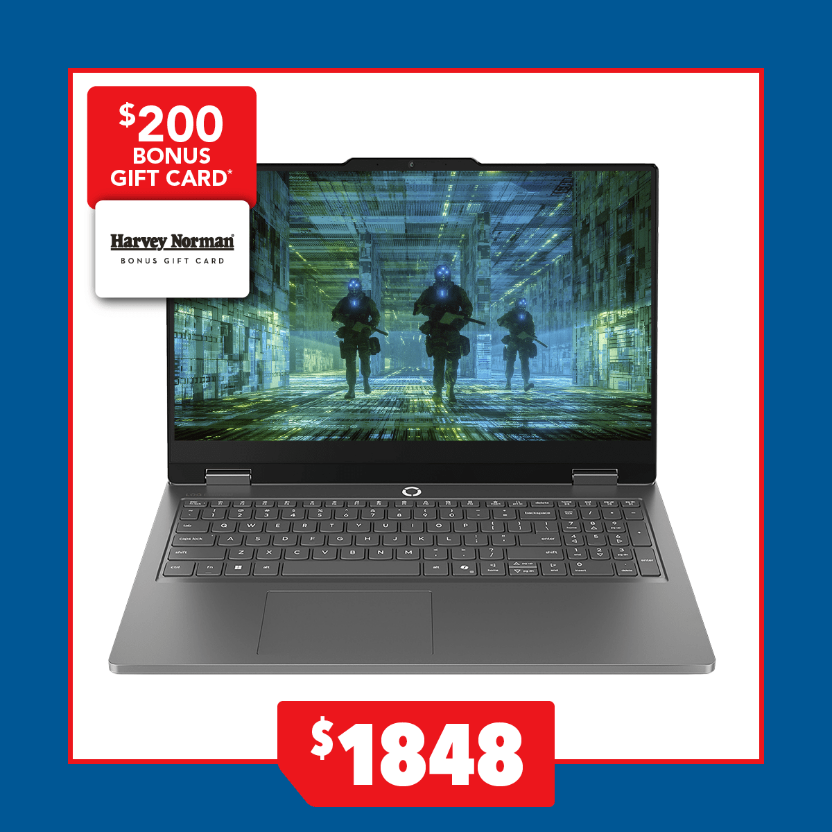 Lenovo LOQ 15 15.6" Gaming Laptop - Intel Core i5