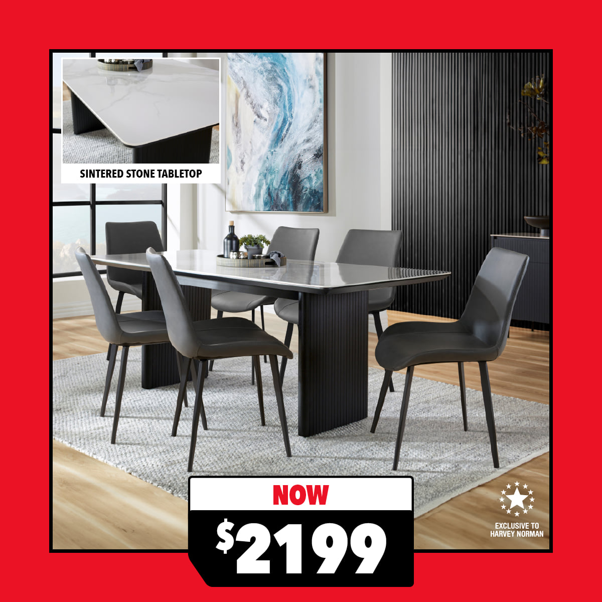 Safi 7-Piece Dining Suite