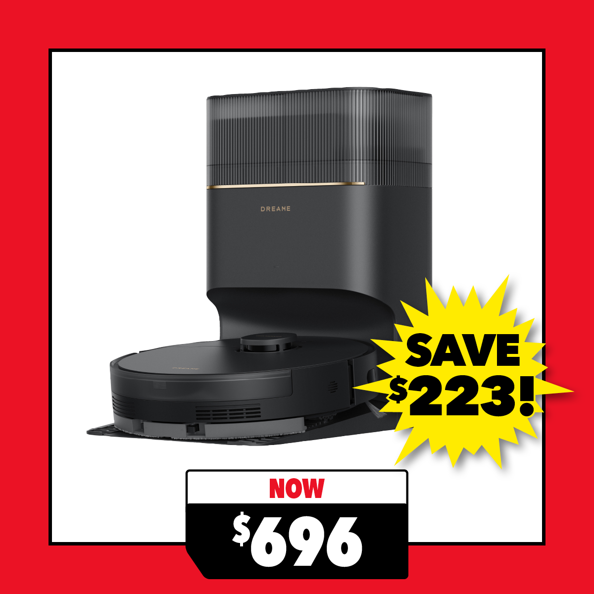 Dreame D20 Pro Plus Robotic Vacuum & Mop with Docking Station