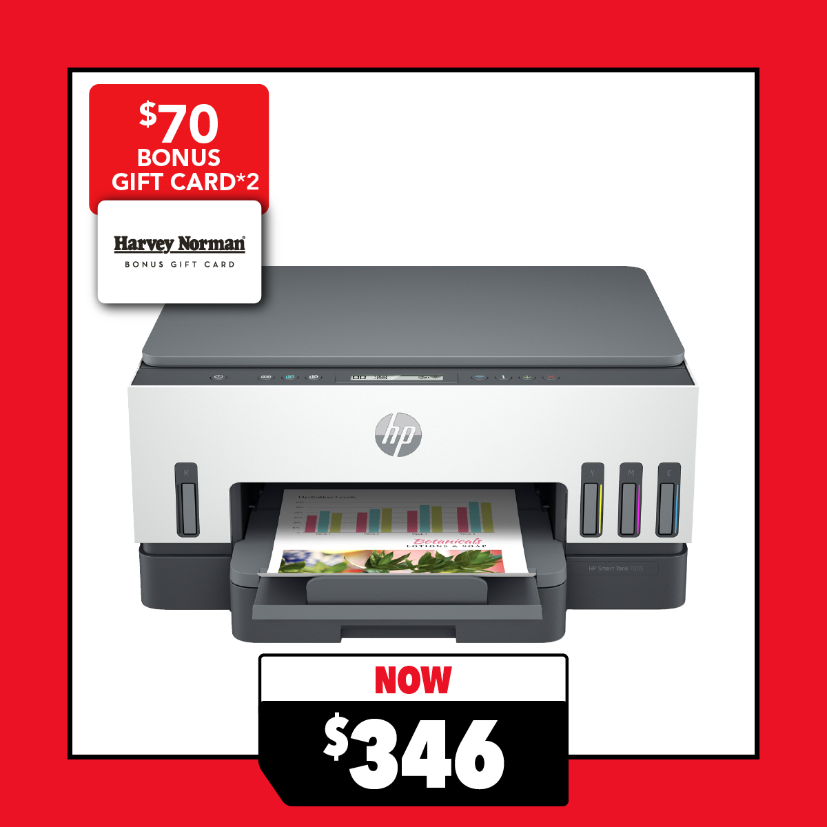 HP Smart Tank 7005 A4 All-in-One Ink Tank Printer