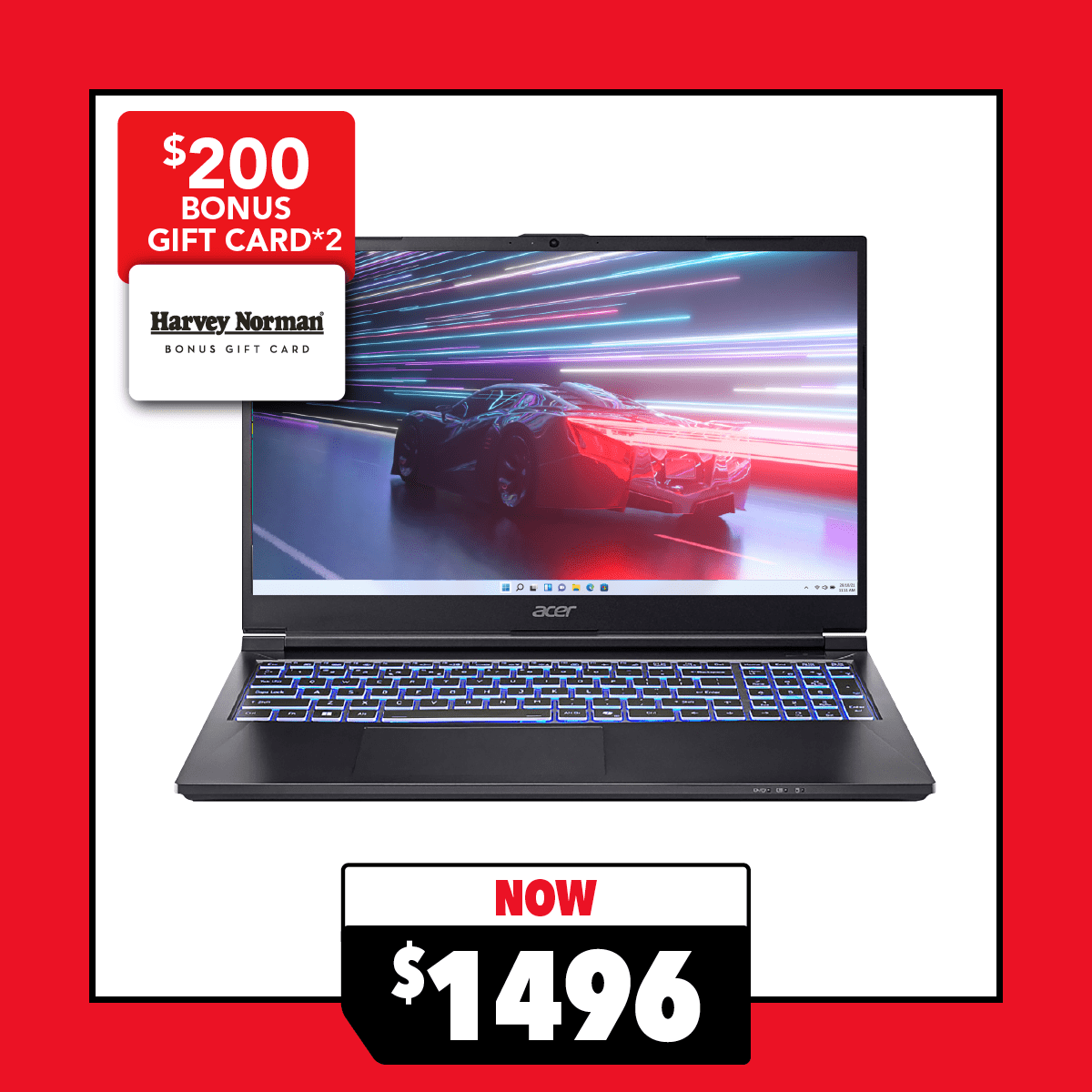 Acer Aspire 7 15.6" Gaming Laptop - Intel Core i5