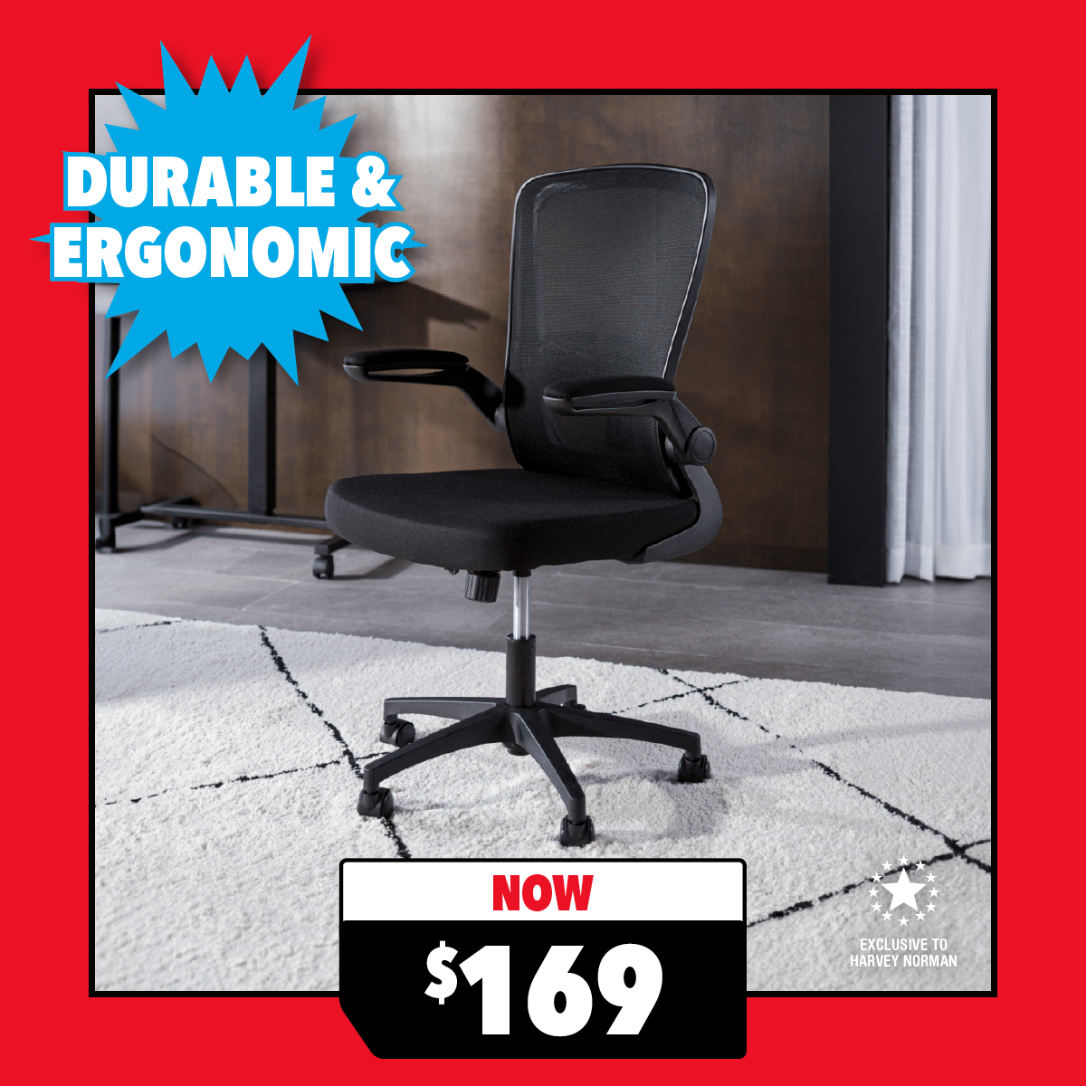 Anchor Office Chair - Black
