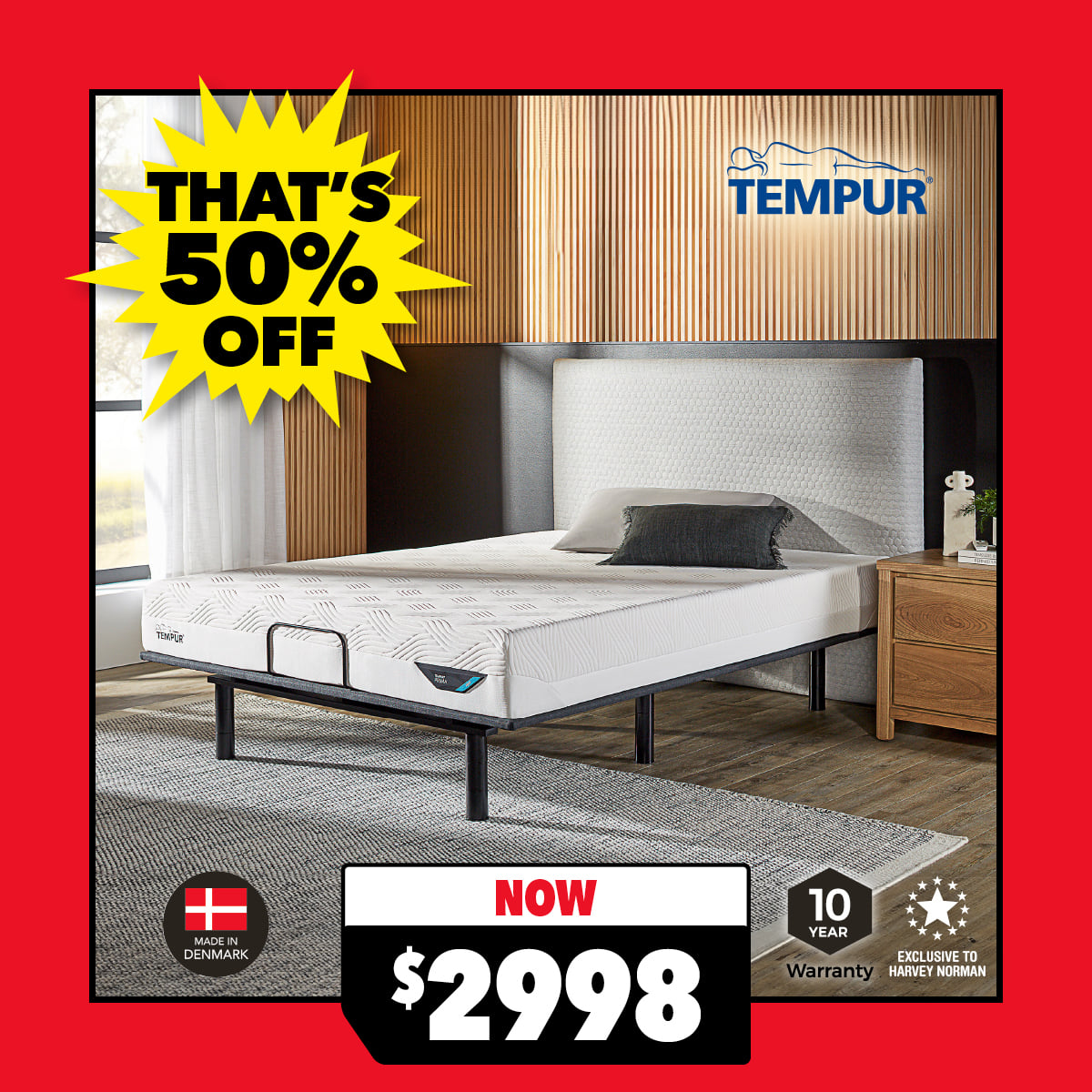 Prima Soft Queen Mattress by Tempur