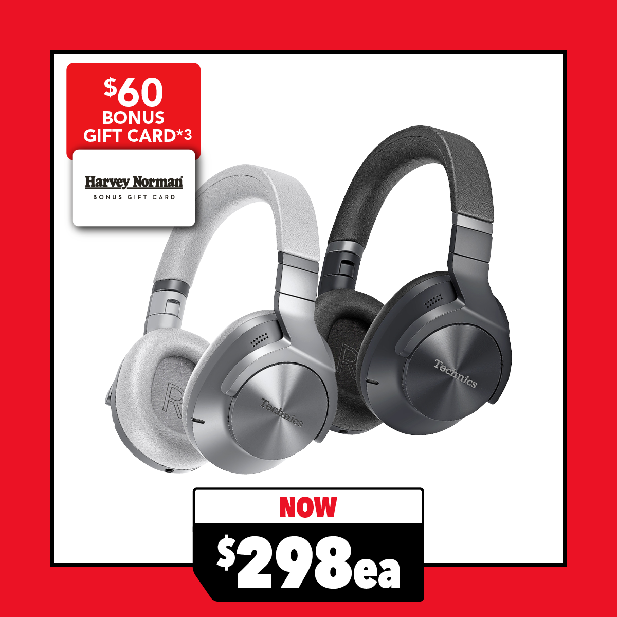 Technics EAH-A800 Over-Ear Headphones