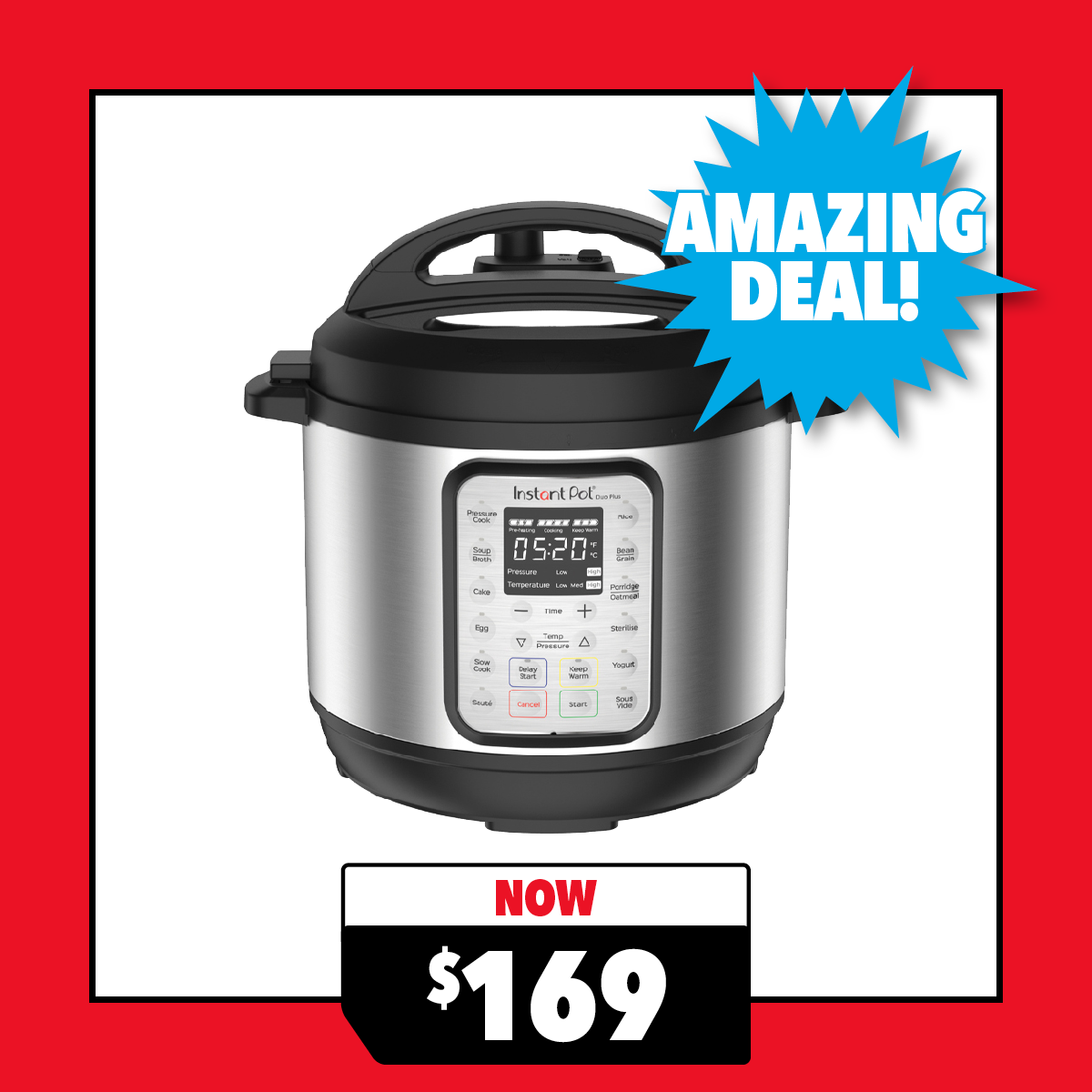 Instant Pot Duo Plus 8L Multi Cooker