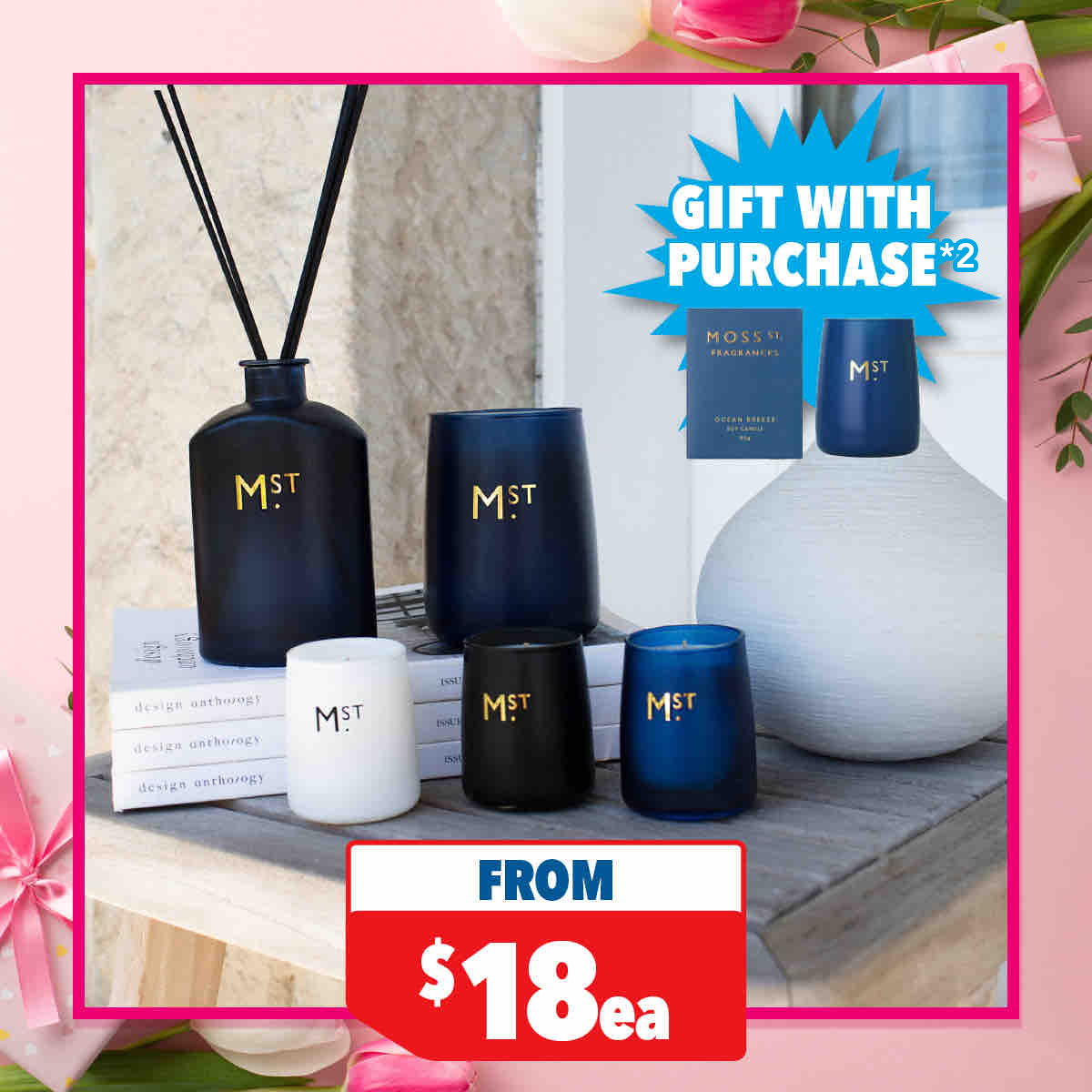 Moss St. Fragrances Range - Candles, Diffusers & More