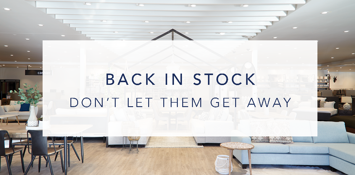 Back in Stock