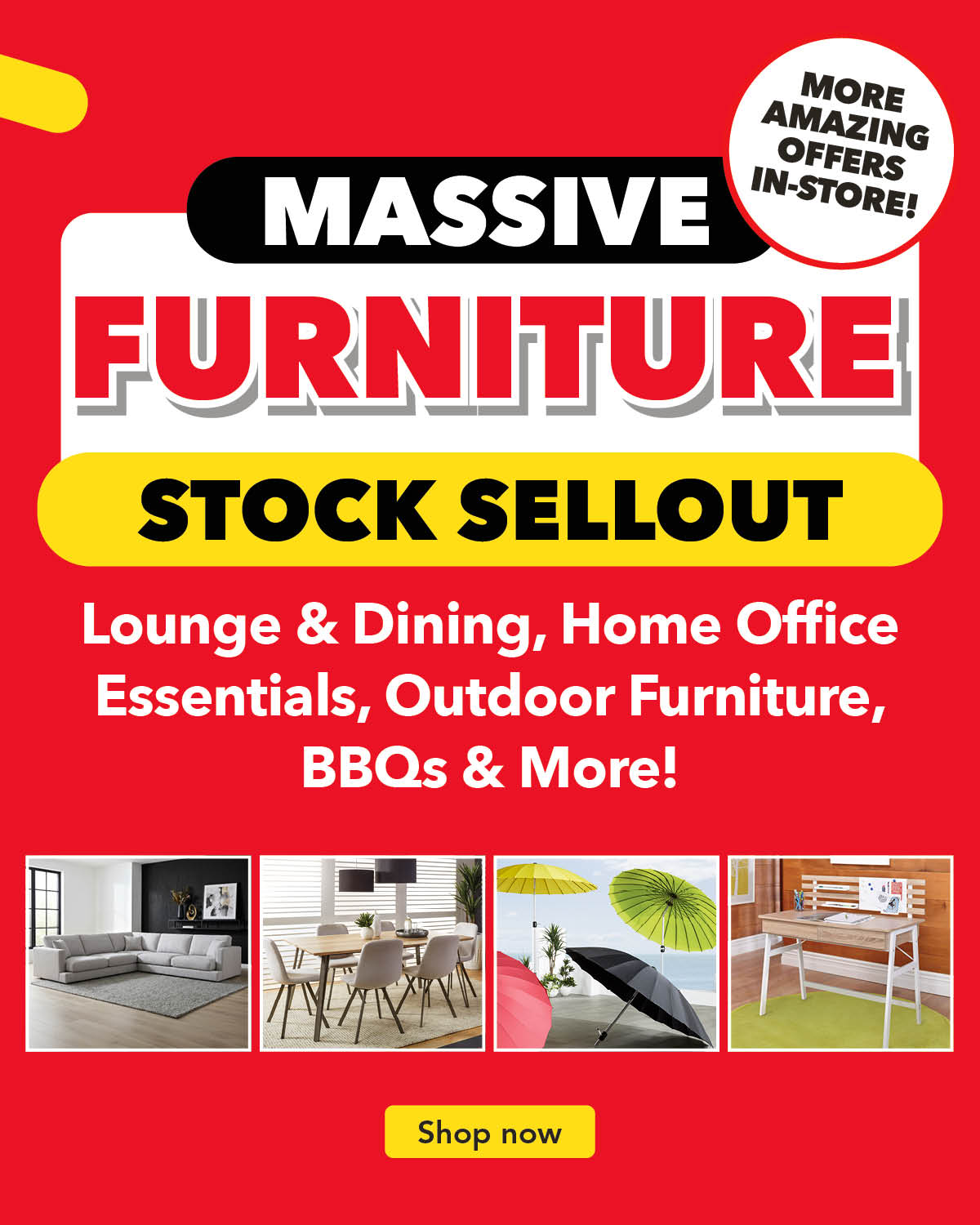 Massive Stock Sellout 