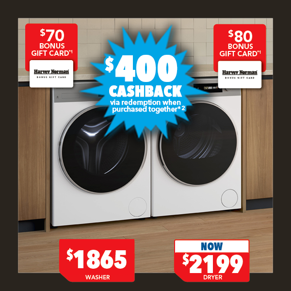 Fisher & Paykel Series 7 9kg Washer & 9kg Heat Pump Dryer