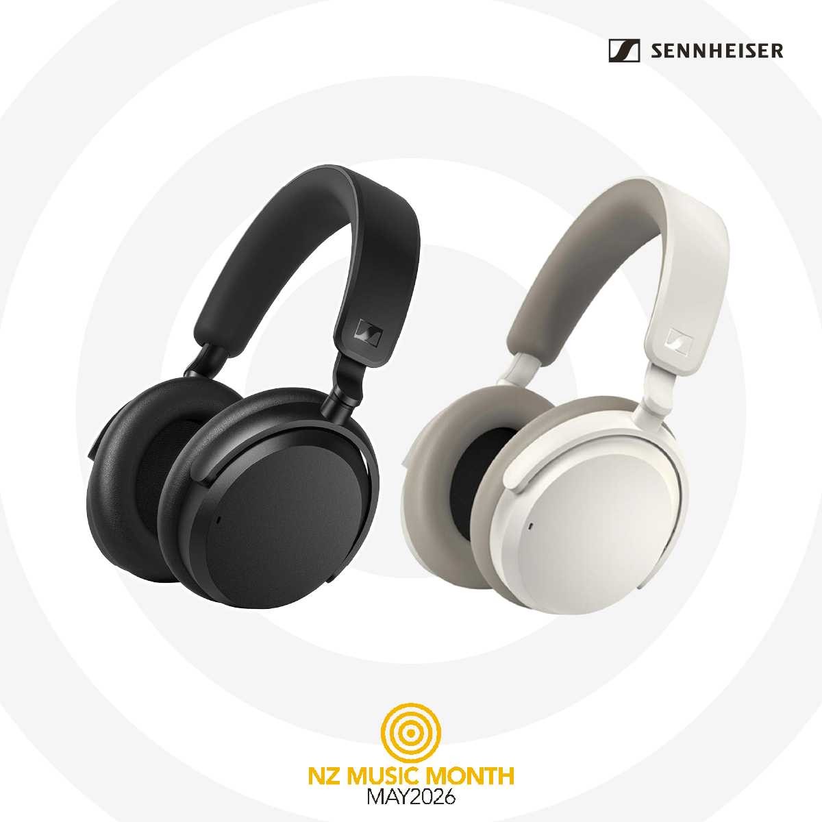 Sennheiser ACCENTUM Hybrid Noise-Cancelling Over-Ear Headphones