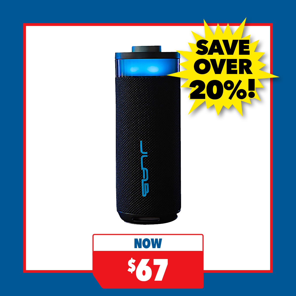 JLab Go Party Portable Bluetooth Speaker