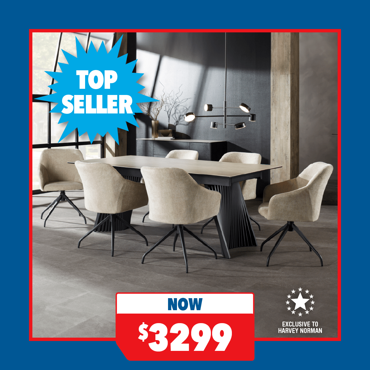 Afinity 7-Piece Dining Suite