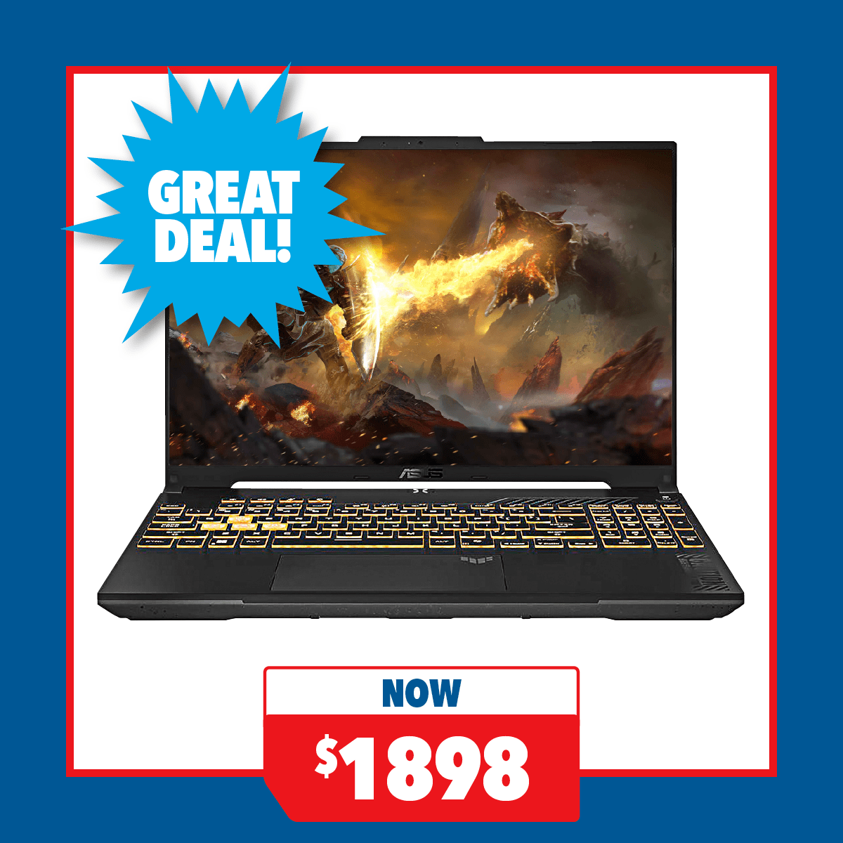 ASUS TUF F16 16" Gaming Laptop - Intel Core 5