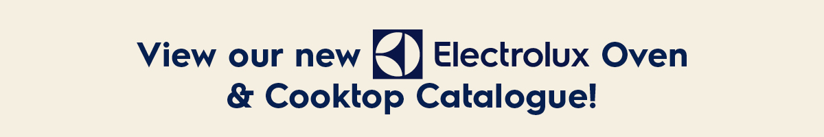 View our new Electrolux Oven & Cooktop Range