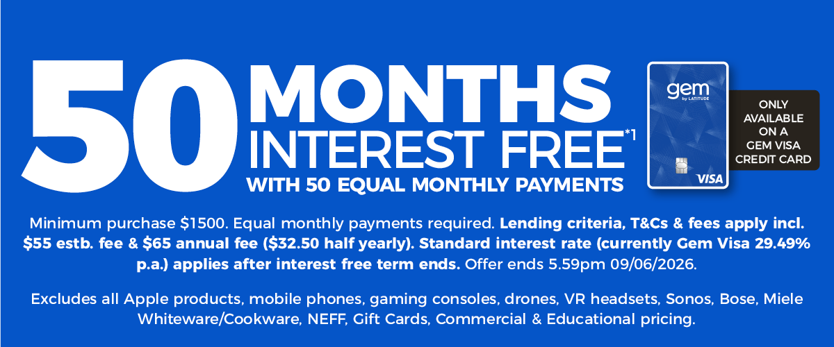 50 Months Interest Free*1