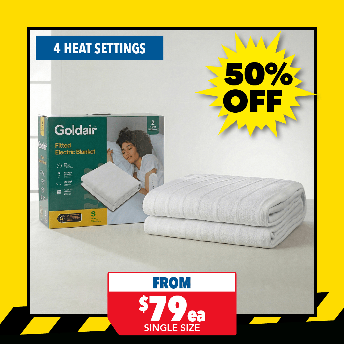 Goldair Fitted Electric Blanket
