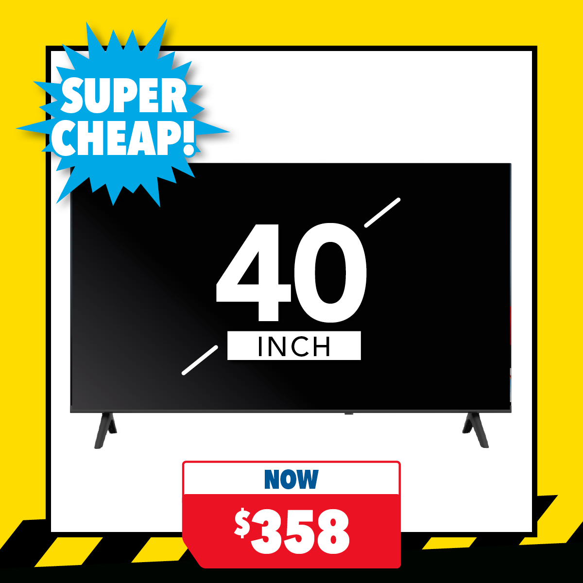 Konka 40" Smart LED TV with Google TV OS