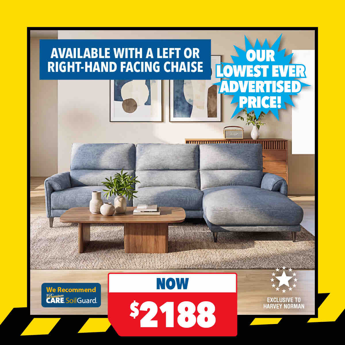 Novara 3-Seater Fabric Electric Recliner Sofa with Chaise