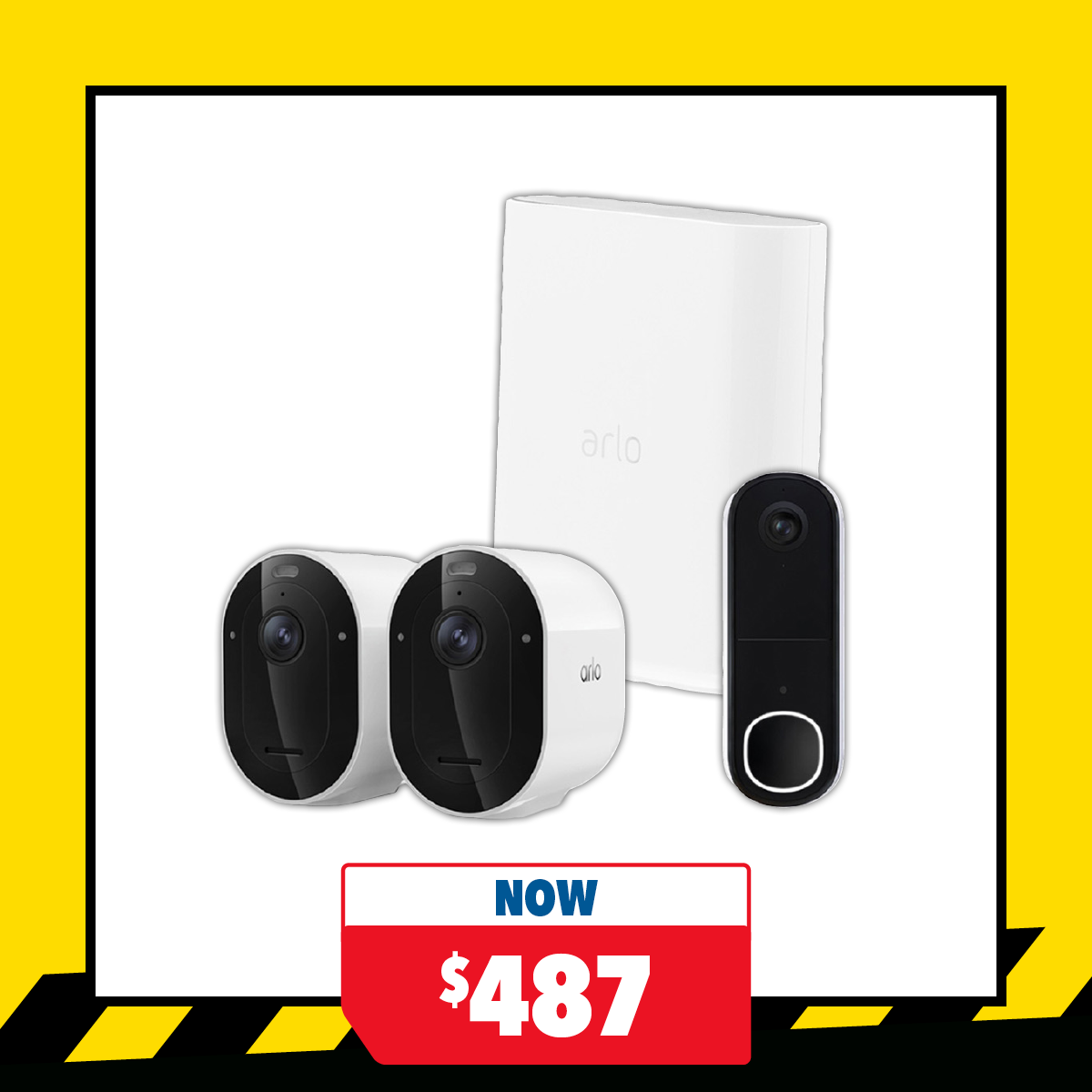 Arlo Pro (6th Gen) Starter Kit Bundle