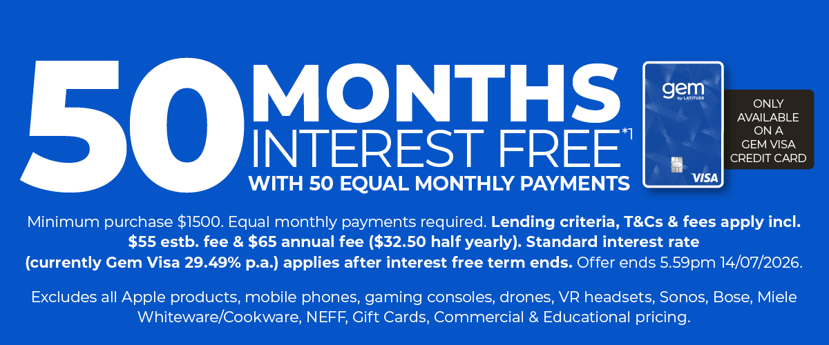 50 Months Interest Free*1