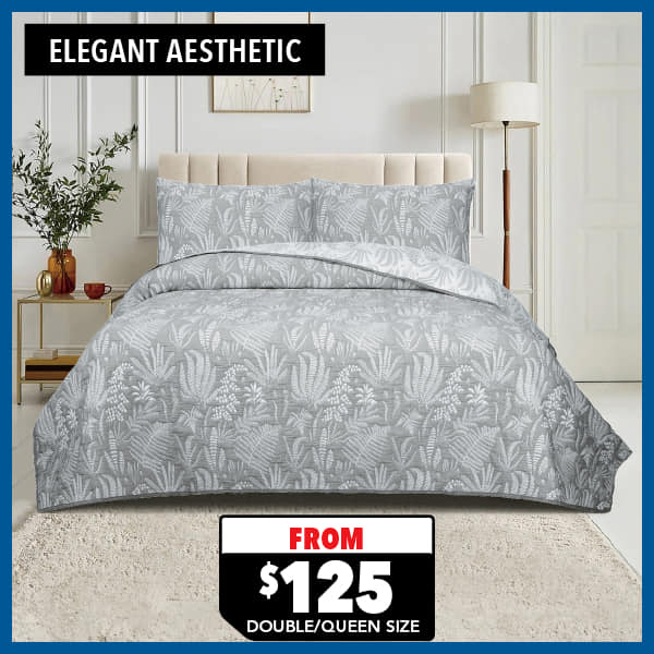 Botanical Bay Coverlet Set by Top Drawer
