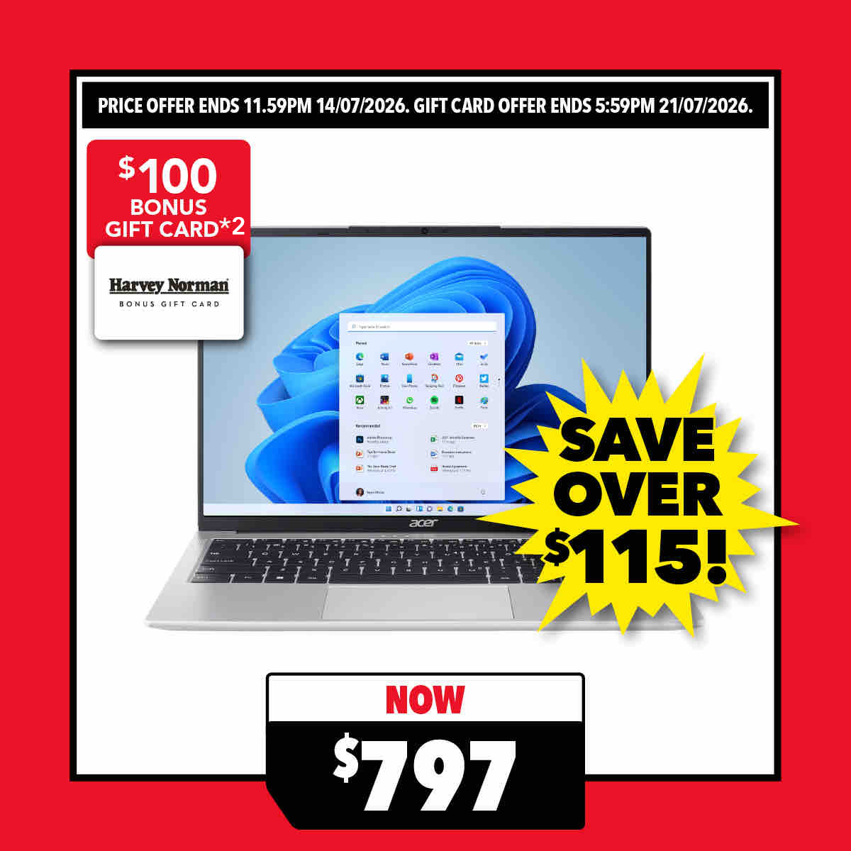 Acer Aspire Lite 14" Laptop