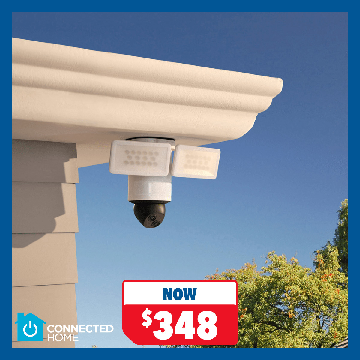 Eufy E340 2K Wired Security Camera with Floodlight