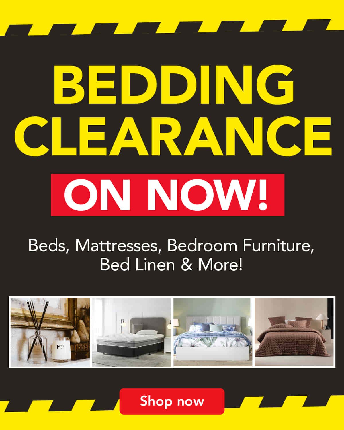 Bedding Clearance On Now!