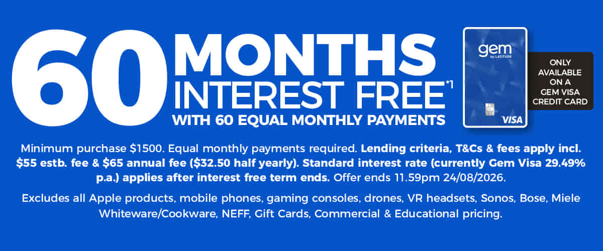 36 Months Interest Free*1