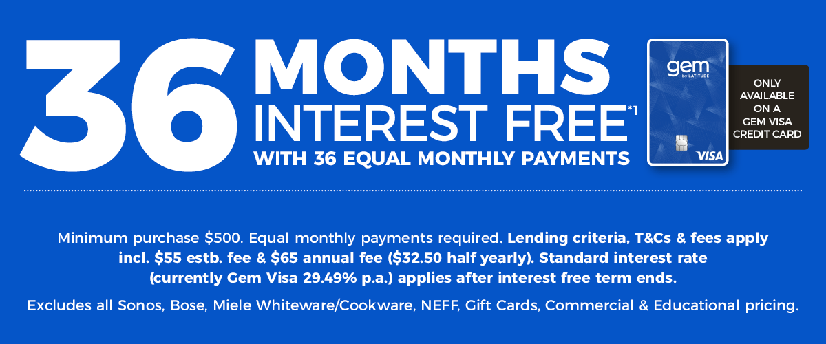 60 Months Interest Free*