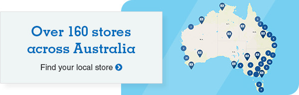 [Over 160 stores across Australia]