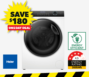 [Haier 8.5kg Front Load Washing Machine with WiFi Compatibility]