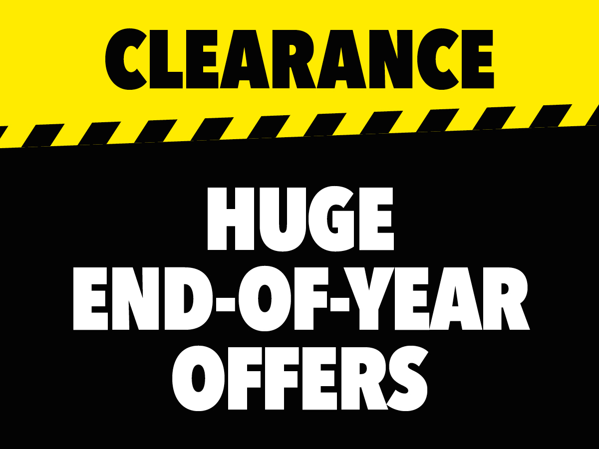 [Clearance. Huge End-of-Year Offers]