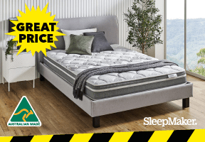 [SleepMaker® 'Jordan Medium' Queen Mattress<sup>†</sup>]