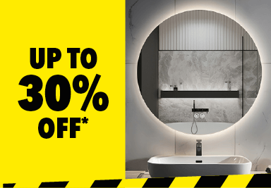 [Up to 30% off* Bathroom Mirrors]