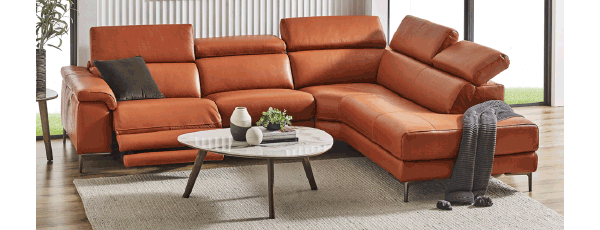 ['Senna' Leather Lounge Range]