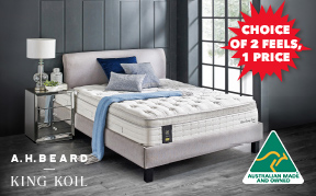 [King Koil 'Chiro Luxury Estate Super Firm or Firm' Queen Mattress]