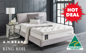 [King Koil 'Chiro Luxury Estate Medium' Queen Mattress]