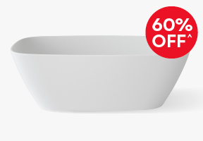 [Caroma 'Contura' 1700mm Freestanding Bath]